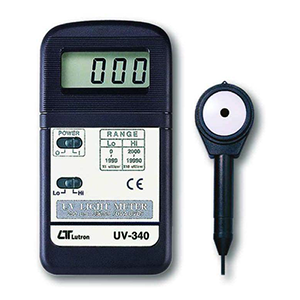 Digital UV Intensity Meter & White Light Intensity Meter